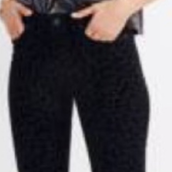 NWT Madewell mid rise skinny flocked animal print 26 - Picture 2 of 10